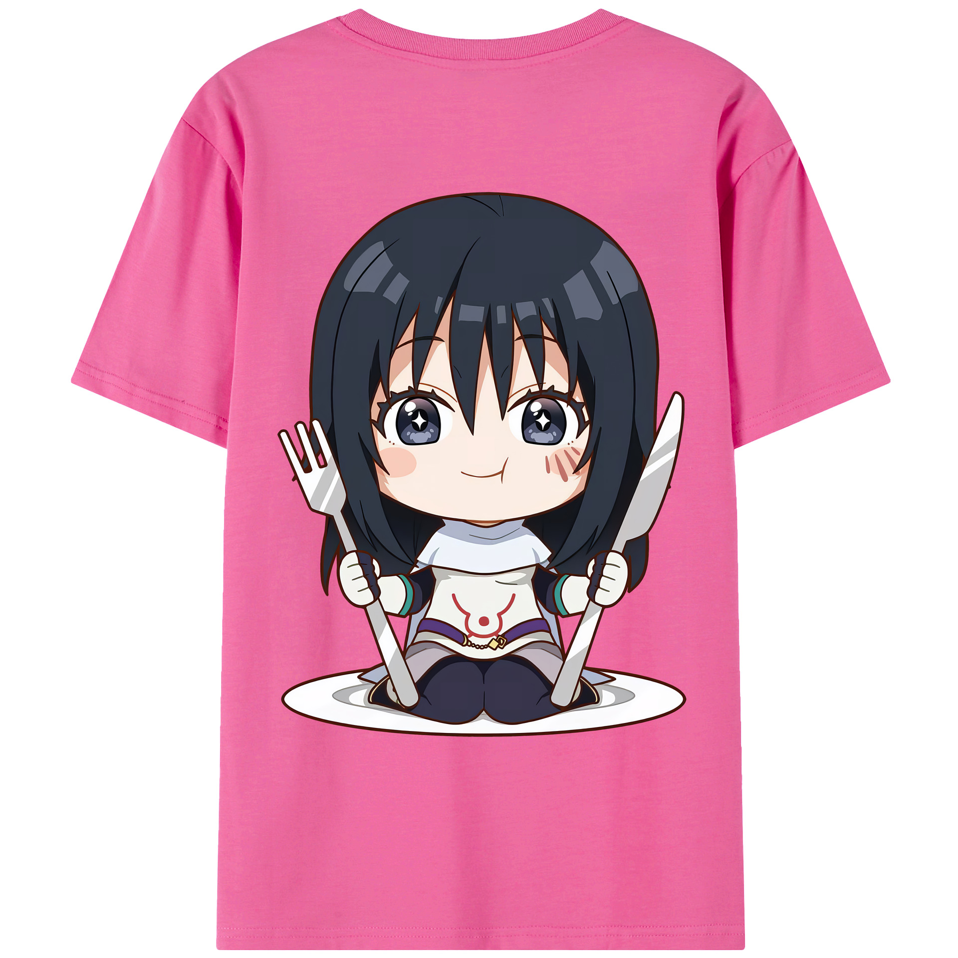 （画像用） 転スラ Regarding Reincarnated to Slime レディース半袖Tシャツ(バックプリント)